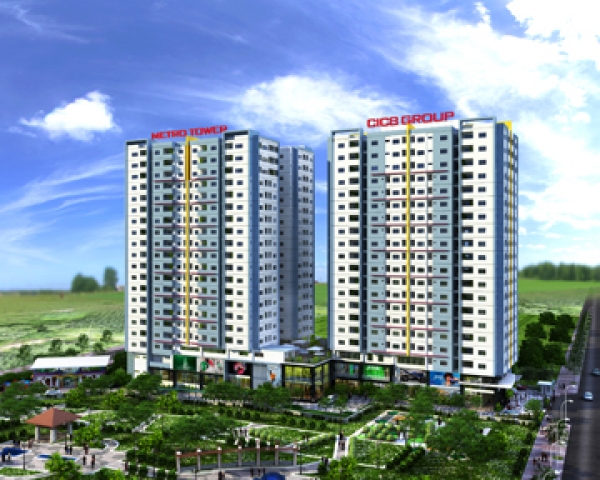 Chung cư cao tầng metro tower
